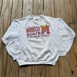 Vintage 1992 Minnesota State Screaming Eagles Crewneck